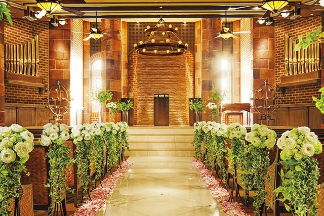 【新潟駅10分】講演会や撮影に活用できるレンガ調の壁面が特徴的なチャペルのイベントスペース(チャペル)