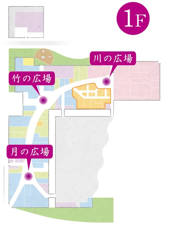 【イオンモール京都桂川】1階　竹の広場