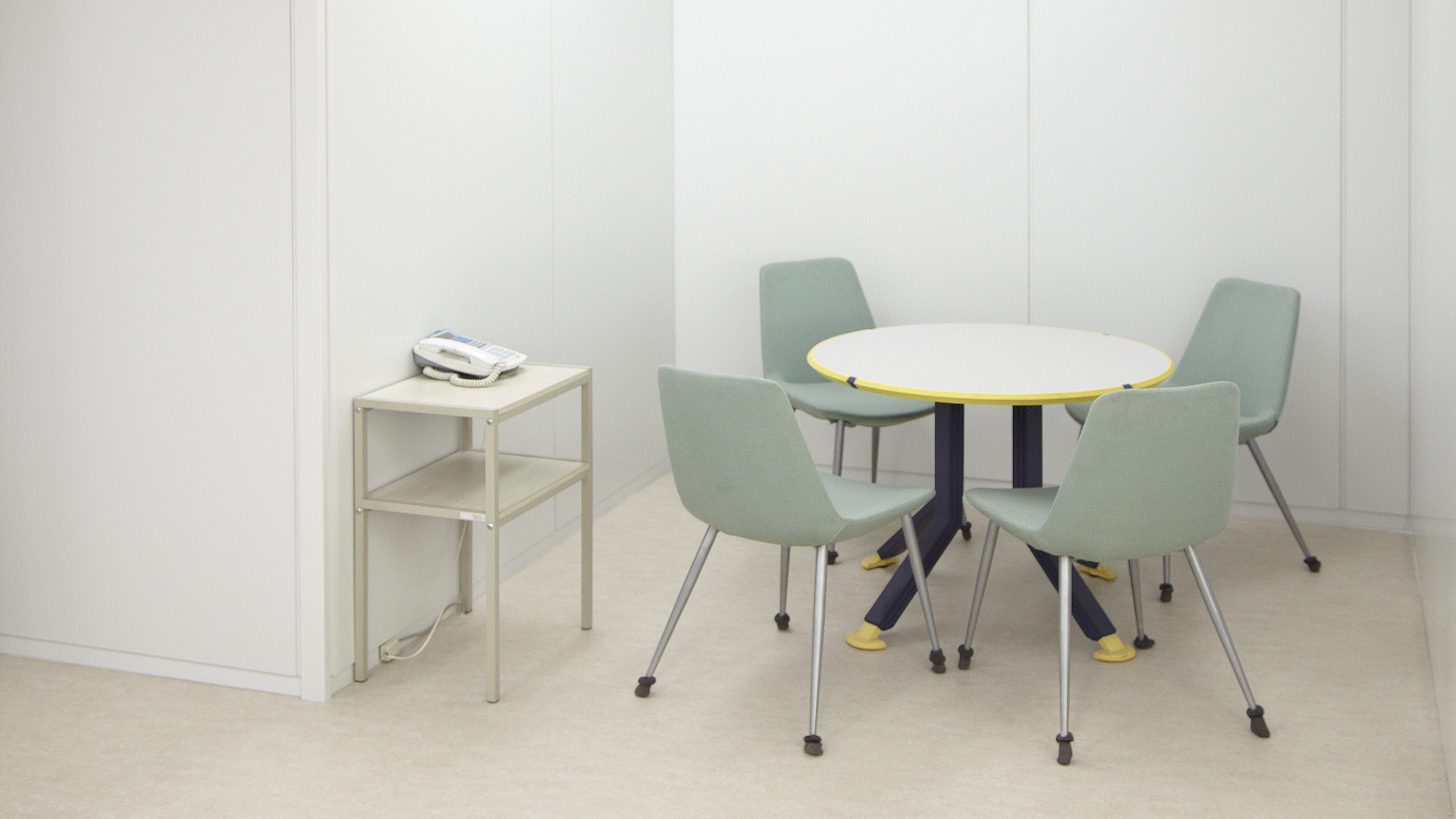 クライアントがお立ち会いいただけるスペースも、ご用意がございます。