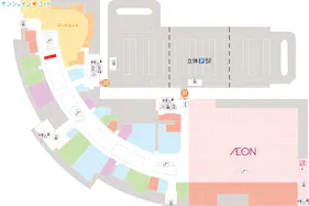 【イオンモール鶴見緑地】フードコート前