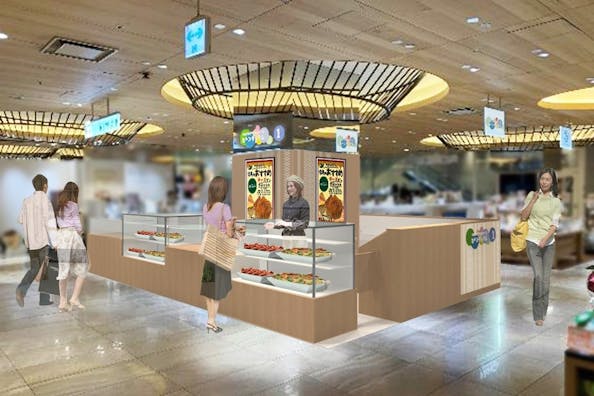【博多マルイ】2階 カレンダリウムF06　博多駅近。洋菓子や軽食など食物販のポップアップストア出店に最適なスペース