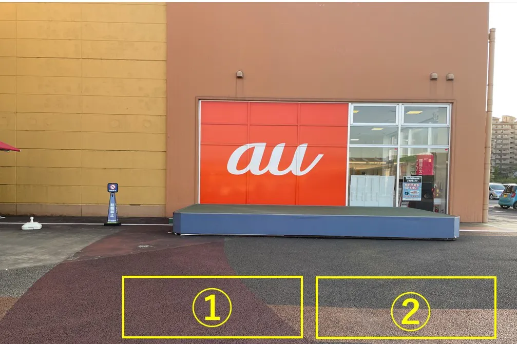 【フレスポ稲毛】PRイベントに利用可能な複合施設の正面入り口催事スペース