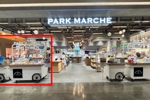 【有楽町マルイ】1階 カレンダリウムF03【食物販】店内入って正面の好立地スペース、冷蔵ケース・専用什器完備