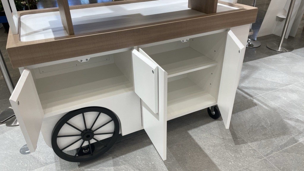 【有楽町マルイ】1階 カレンダリウムF03【食物販】店内入って正面の好立地スペース、冷蔵ケース・専用什器完備。＊カレンダリウムF05と同時使用推奨区画。