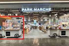 【有楽町マルイ】1階 カレンダリウムF03【食物販】店内入って正面の好立地スペース、冷蔵ケース・専用什器完備。*カレンダリウムF05と同時使用推奨区画。