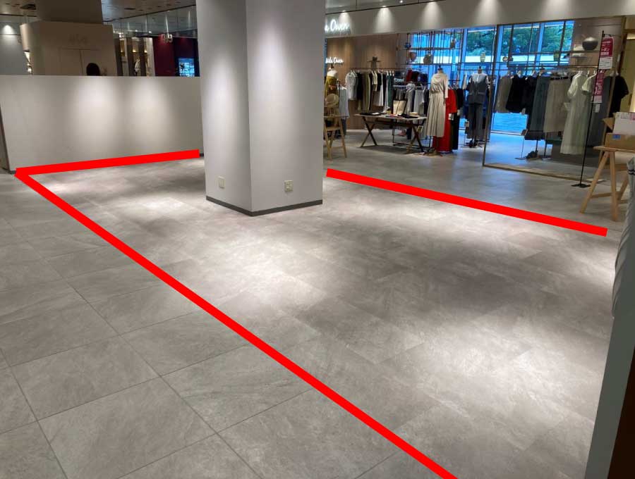 【アミュプラザみやざき】うみ館 アパレルやファッション関係の雑貨のポップアップに最適！1F中央ゾーン（105）