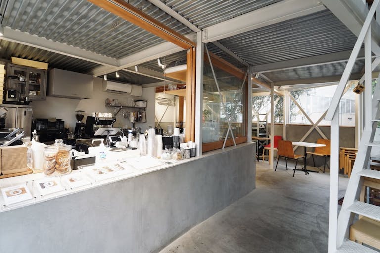 カフェスペース 内装