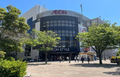 【イオンスタイル検見川浜】1F駅側入口前にあるイベントスペース※電源なしスペース