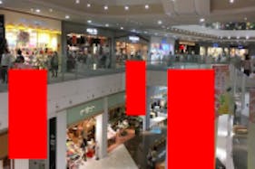 【イオンモール名古屋茶屋】モール内広告 大型バナー/通路バナー