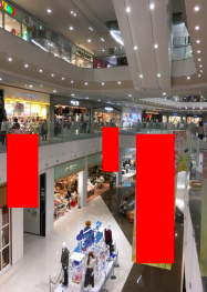 【イオンモール名古屋茶屋】モール内広告 大型バナー/通路バナー