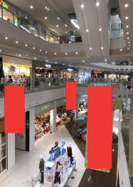 【イオンモール名古屋茶屋】モール内広告 大型バナー/通路バナー