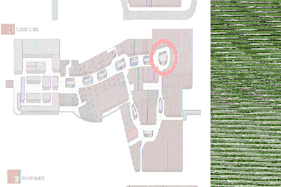 【イオンモール高崎】モール内広告 柱巻き 1F