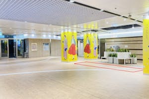 【ユニモール】新商品のサンプリングや会員獲得等の販売促進イベント会場や展示会、物販に最適な名古屋駅直結の通行客が多い地下街イベントスペース(センタープラザ)