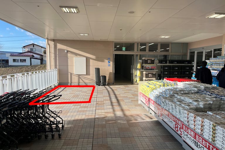 【スーパーセンタートライアル塩釜店】プロモーションや物販に適した2F広場 ※買取催事不可の画像2