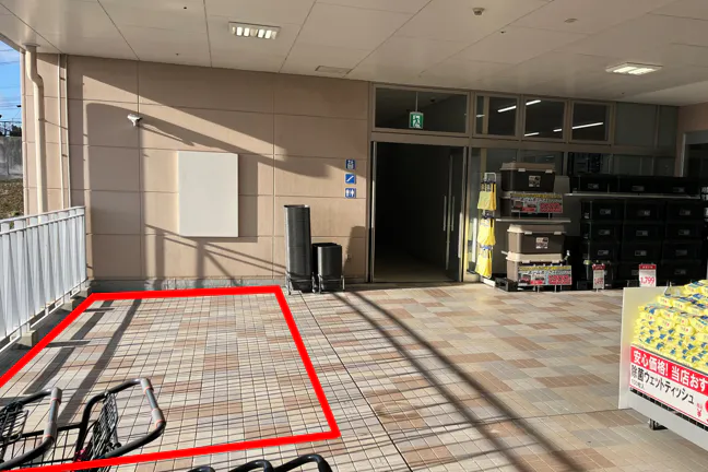【スーパーセンタートライアル塩釜店】プロモーションや物販に適した2F広場 ※買取催事不可