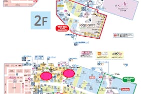 【イオンモール太田】モール内広告 エレベーター扉