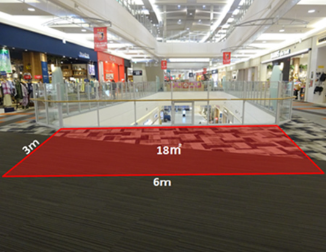 【イオンモール浦和美園*】2Fメガスポーツ前ブリッジ