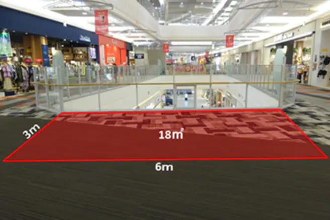 【イオンモール浦和美園*】2Fメガスポーツ前ブリッジ