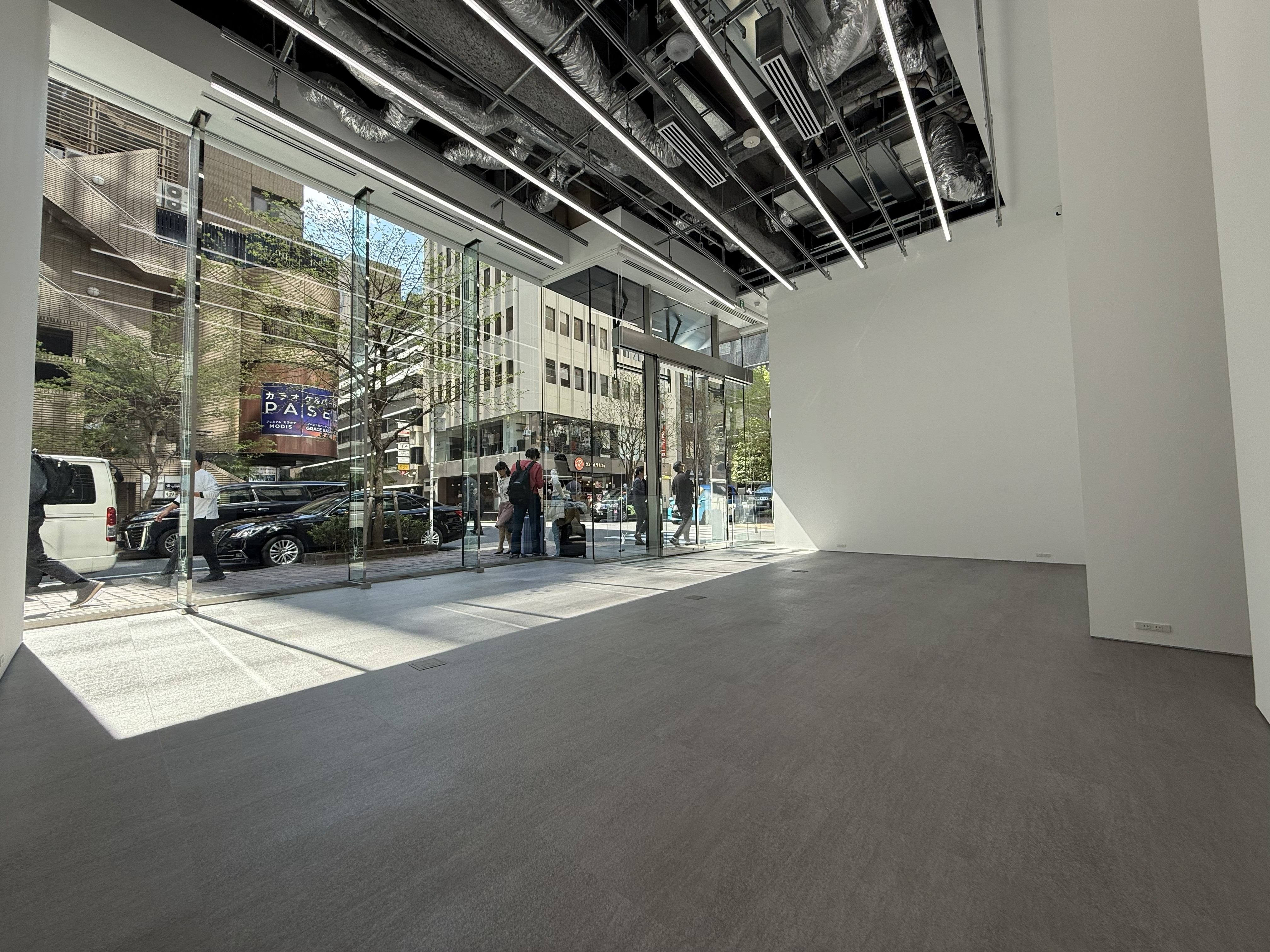 【銀座駅4分】銀座5丁目みゆき通りの路面1階にあるポップアップ・PRイベント向けスペース