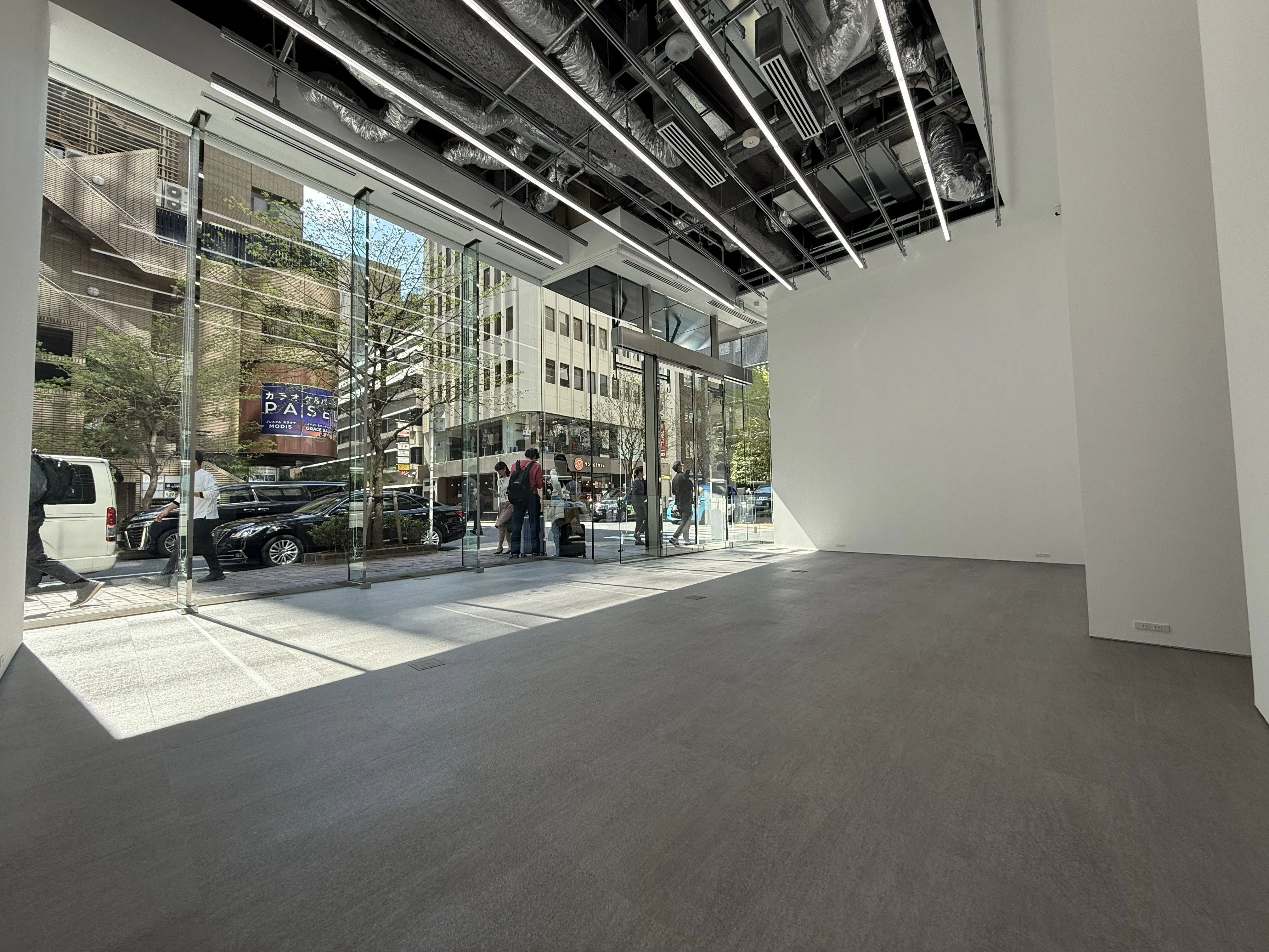 【銀座駅4分】銀座5丁目みゆき通りの路面1階にあるポップアップ・PRイベント向けスペース