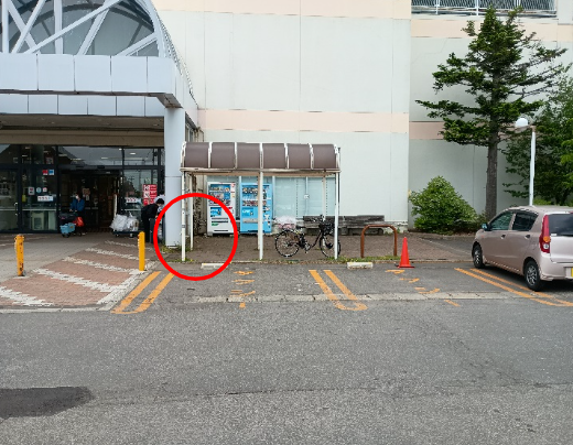 【イオン藤崎店】正面入口横（キッチンカー） キッチンカー出店に最適なスーパー店外催事イベントスペース