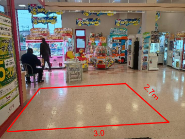 【マックスバリュ十和田南店】お客さま休憩所脇 販促プロモーションに最適なスーパー店内催事イベントスペース