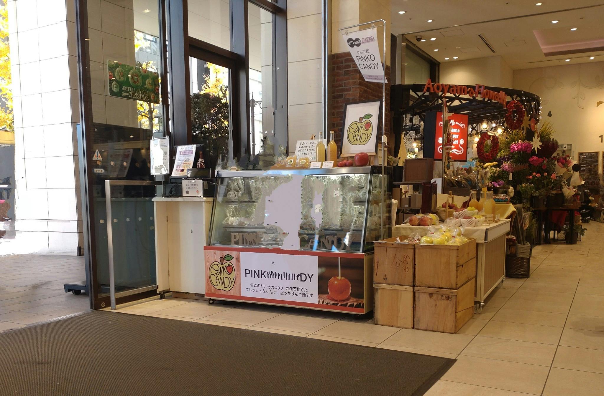 【中野マルイ】1階 パブリックスペース1【食物販・物販】入口横の人気のコンパクトスペース、洋菓子・和菓子等の販売に最適