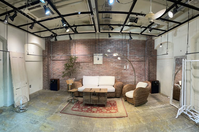 動画撮影等でも映える空間です。