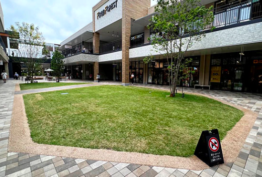 【THE OUTLETS SHONAN HIRATSUKA】GREEN COURT(人工芝)