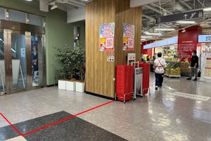 【リバーウォーク北九州】物販やプロモーションに利用可能な人気スーパーマーケット隣接B1F催事イベントスペース(SC-10-3)