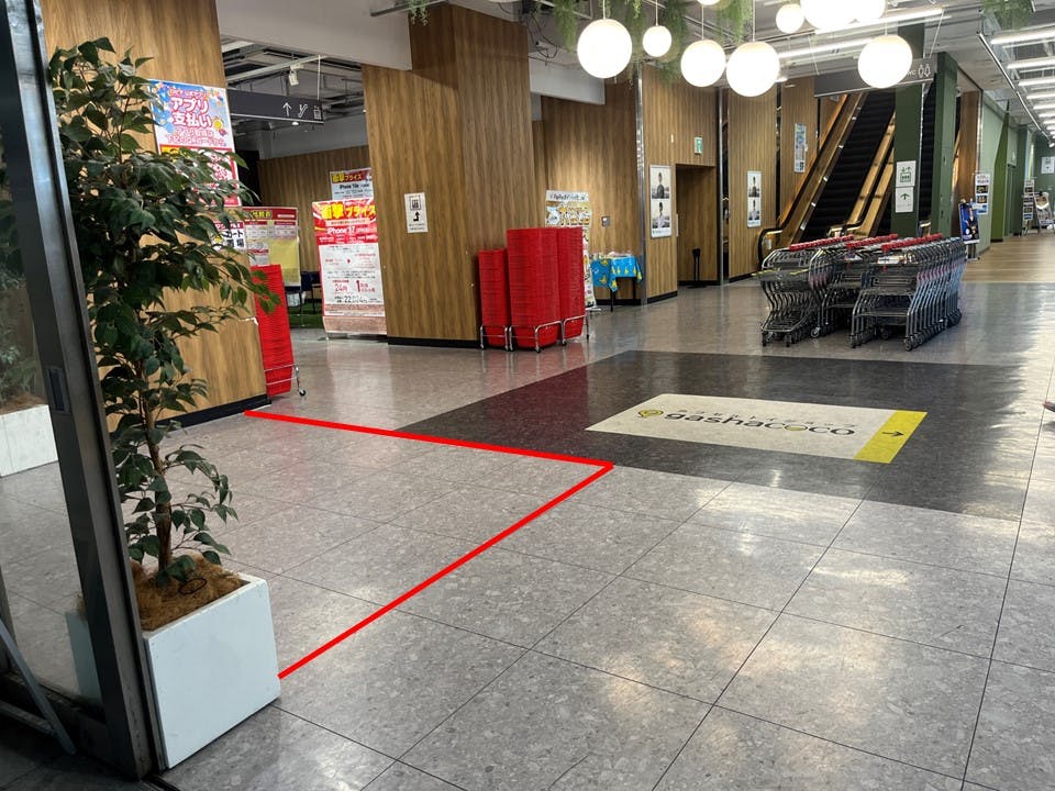 【リバーウォーク北九州】物販やプロモーションに利用可能な人気スーパーマーケット隣接B1F催事イベントスペース（SC-10-3）