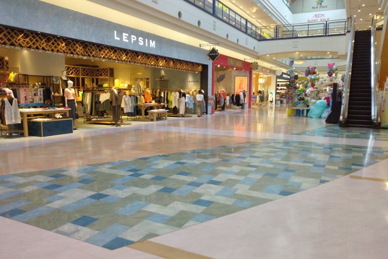 【イオンパークプレイス大分】西入口レプシィム前 ガーデンウォーク側 催事スペースの画像2