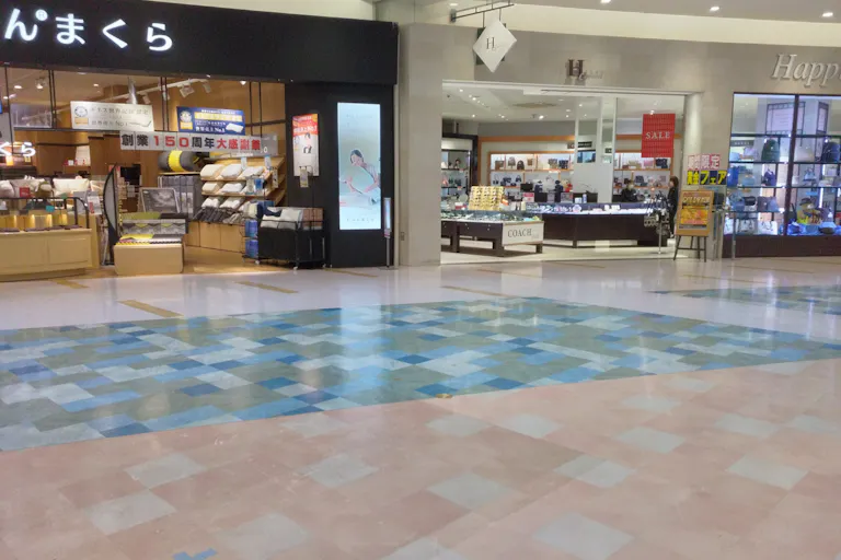 【イオンパークプレイス大分(大分県)】西入口レプシィム前 ガーデンウォーク側 催事スペースの画像4