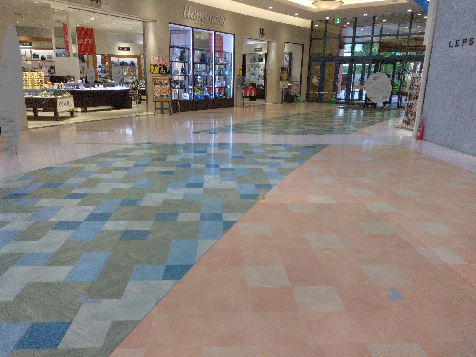 【イオンパークプレイス大分（大分県）】西入口レプシィム前　ガーデンウォーク側　催事スペース