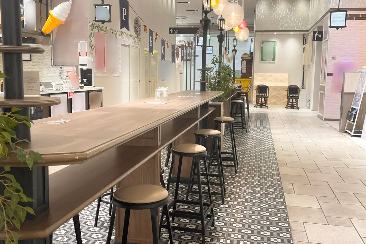 【神戸マルイ】1階カレンダリウムF01【食物販・食のポップアップ】人通りの多い立地、冷蔵ケース・冷蔵/冷凍ストッカー完備