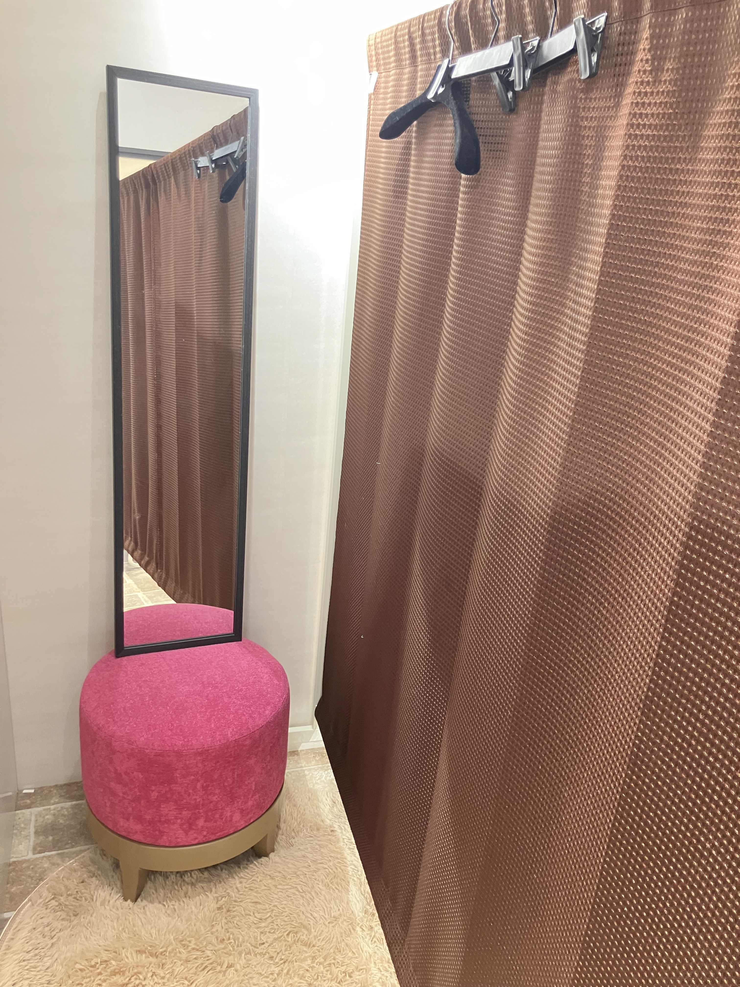 試着スペースをご用意できます