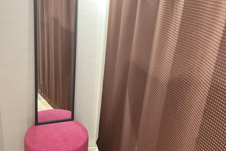 試着スペースをご用意できます