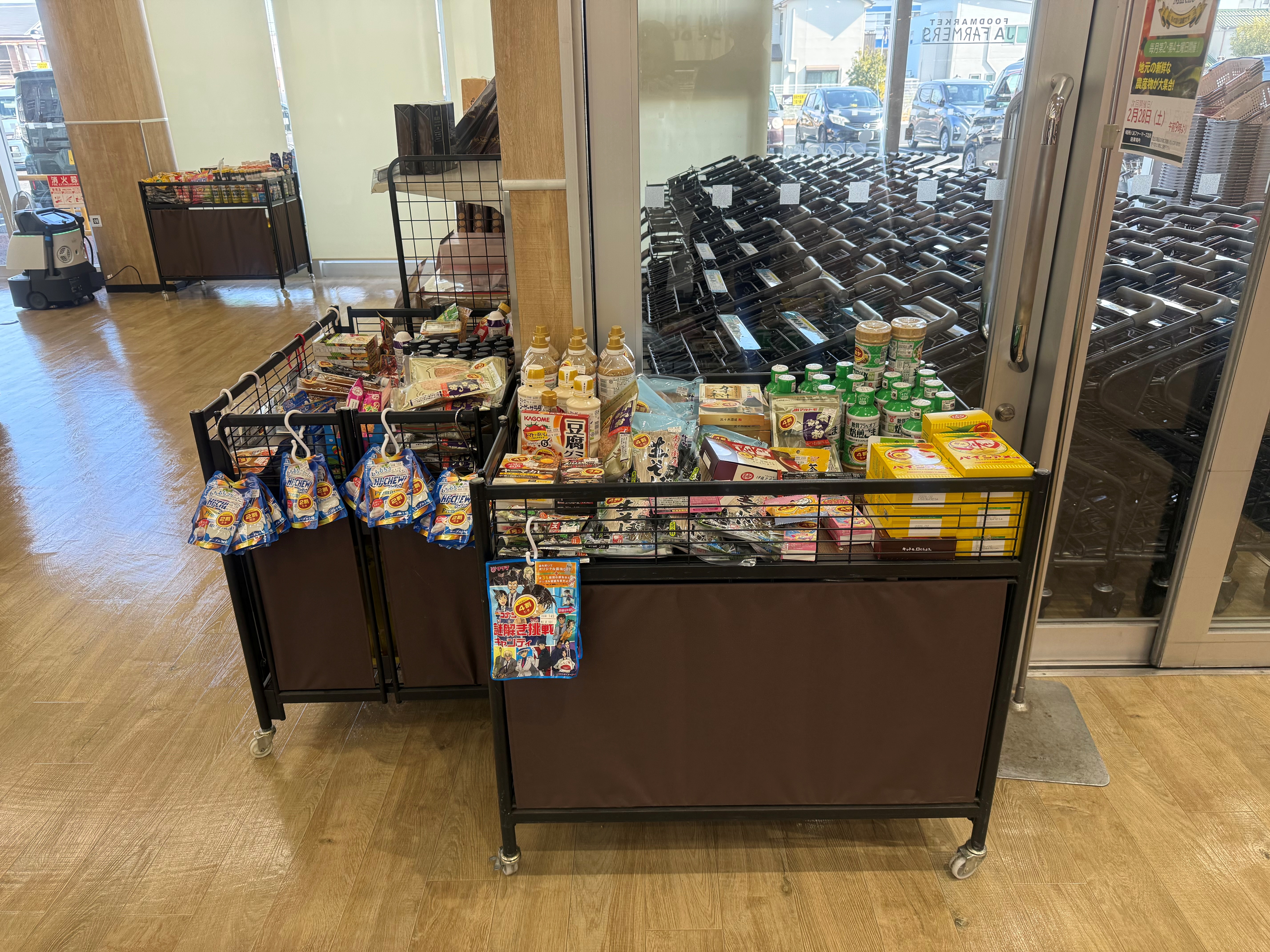 【AコープJAファーマーズ忠岡店】食物販に最適な店内スペース①