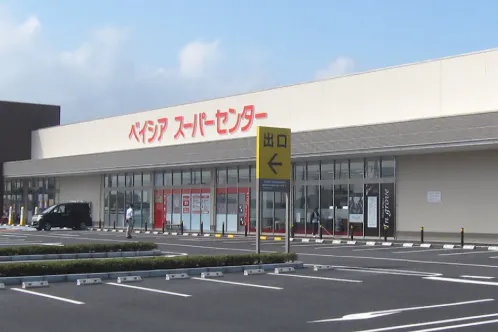 【ベイシア 木更津金田店】食品側入口前スペース 販促プロモーションに最適な屋外催事イベントスペース
