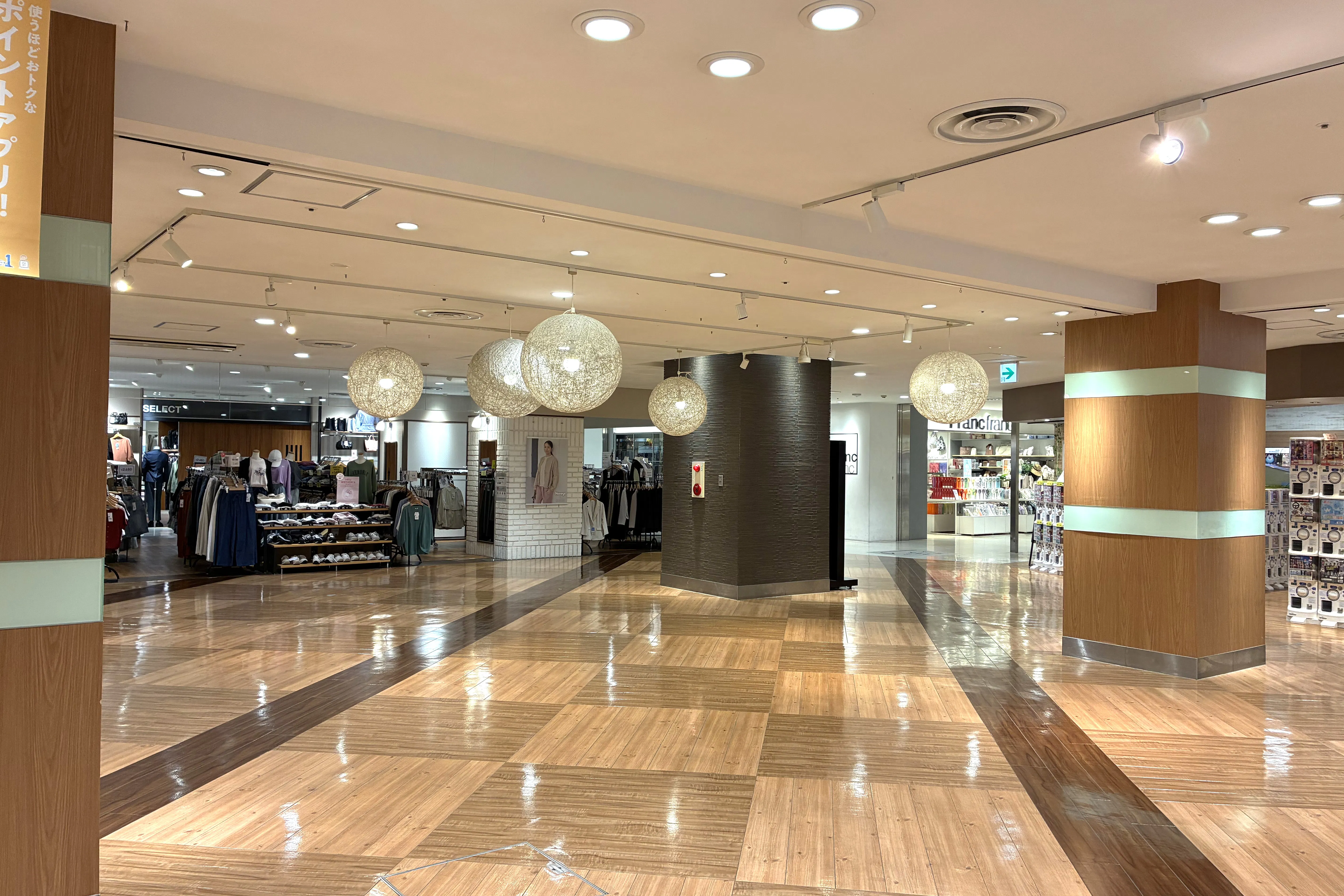 【さんすて福山】JR福山駅直結!物販・食物販・展示等に最適なイベントスペース