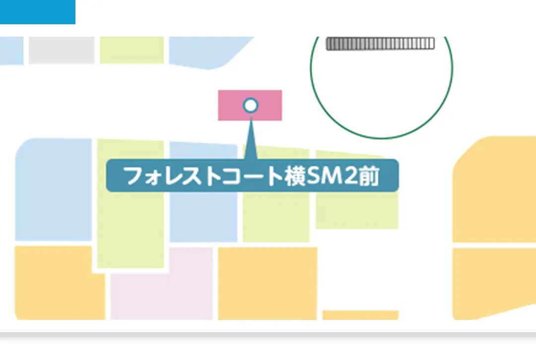 【イオンモール下妻*】1Fフォレストコート横SM2前