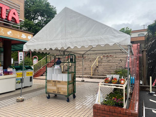 【フレスタ美鈴が丘店】プロモーションイベントに利用可能な店頭スペースの画像