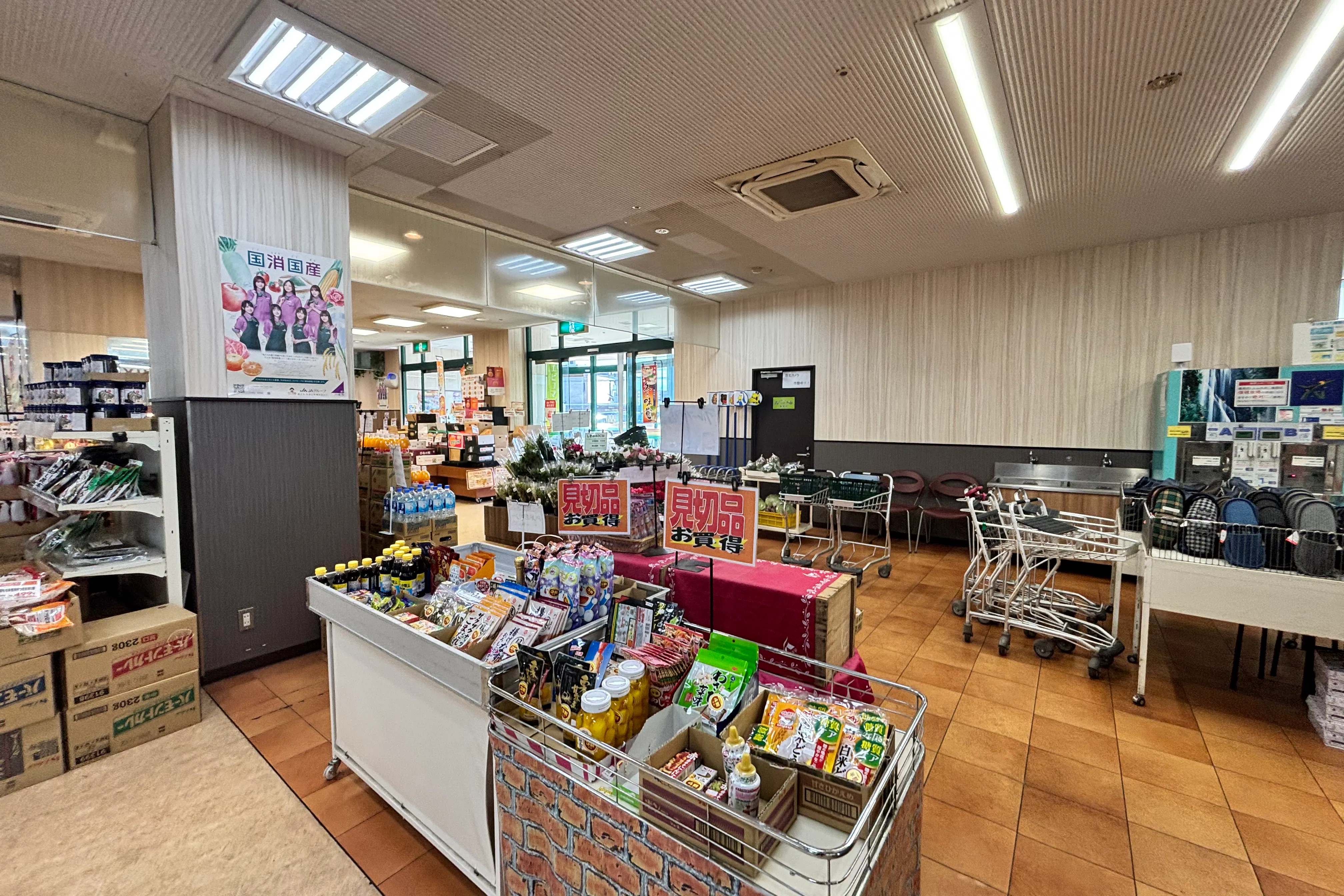 【Aコープ城南店】食物販に最適な店内スペース