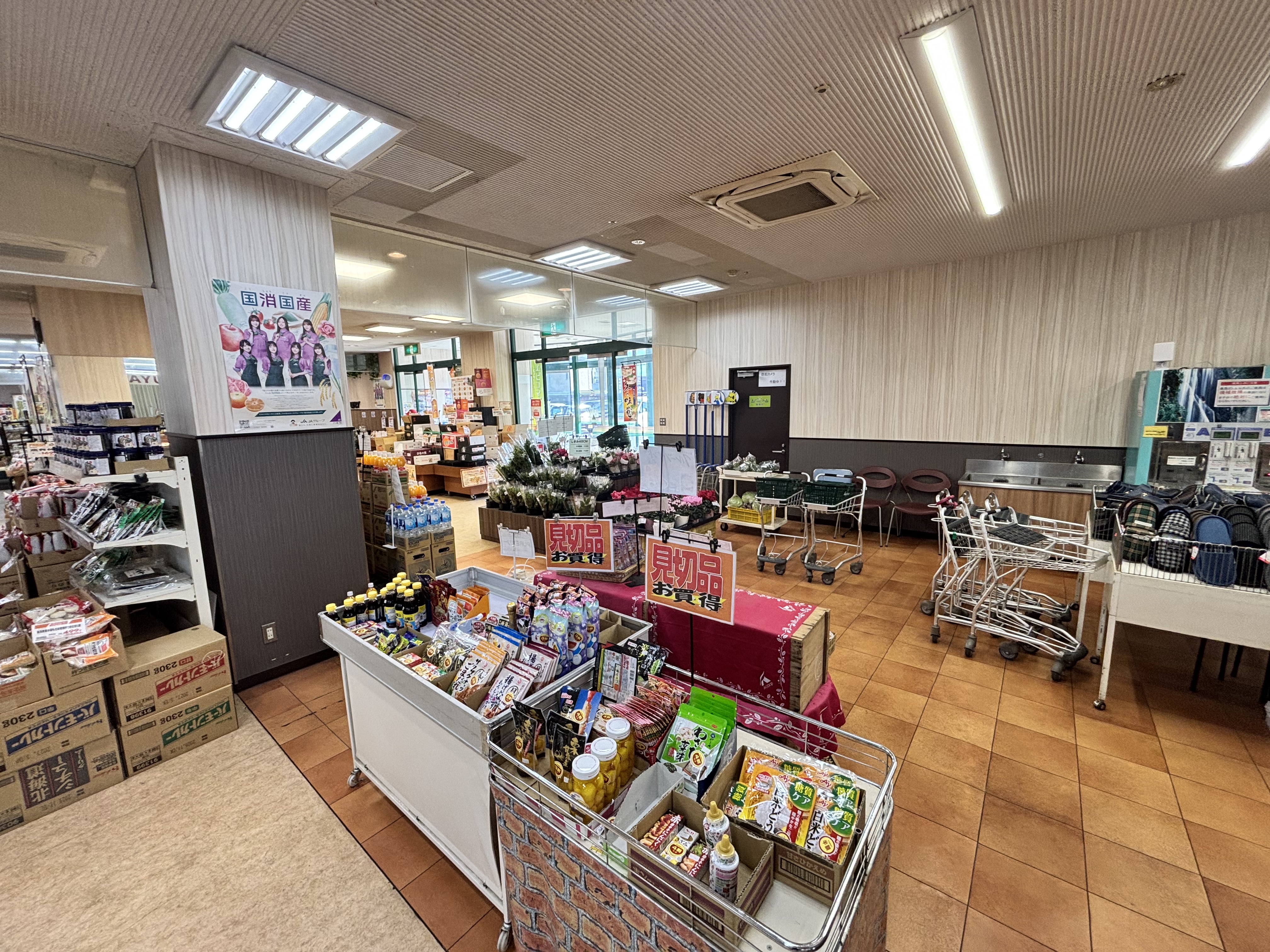 【Aコープ城南店】食物販に最適な店内スペース