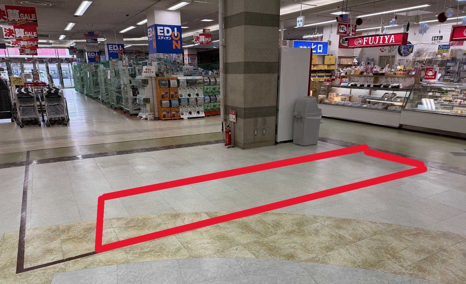 【千代田サンクスショッピングセンター】催事場①の画像