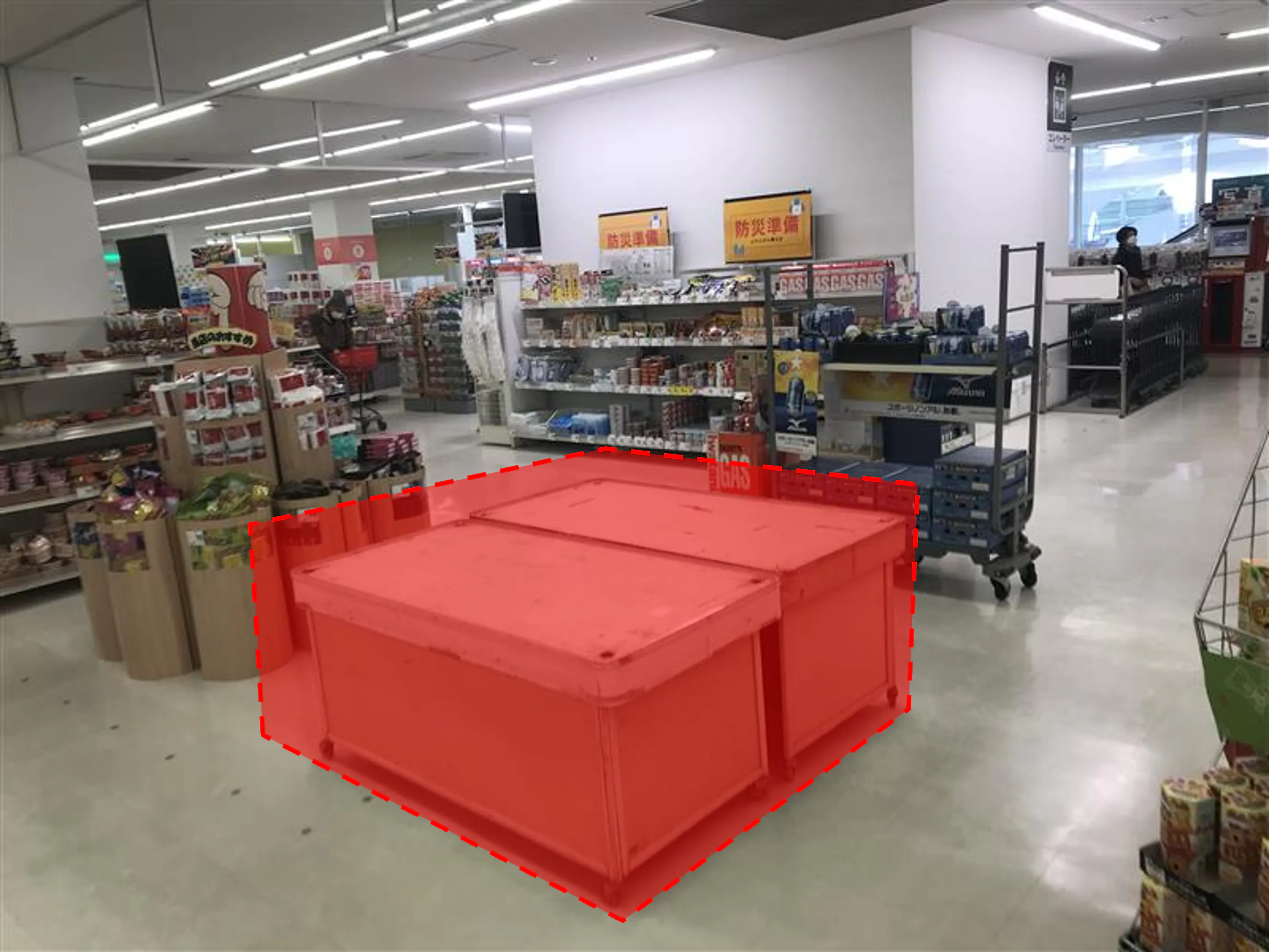 【西友 千代田店】2階 催事場 ポップアップストア(物販、食物販)やプロモーション用途に最適なスーパー店内催事イベントスペース