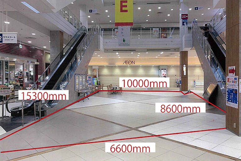 【イオンモールむさし村山】1F サウスコートの画像1