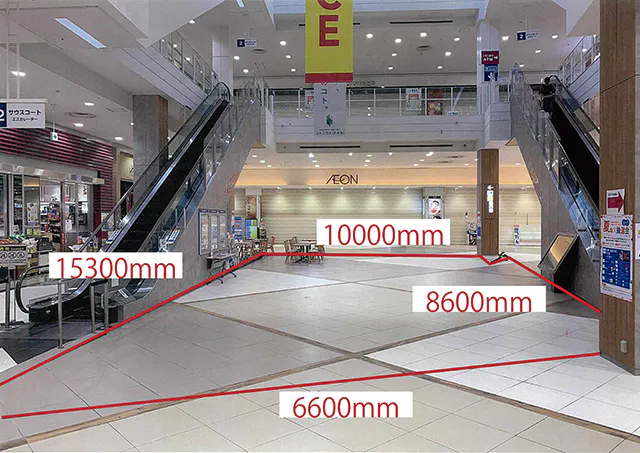 【イオンモールむさし村山】1F サウスコートの画像