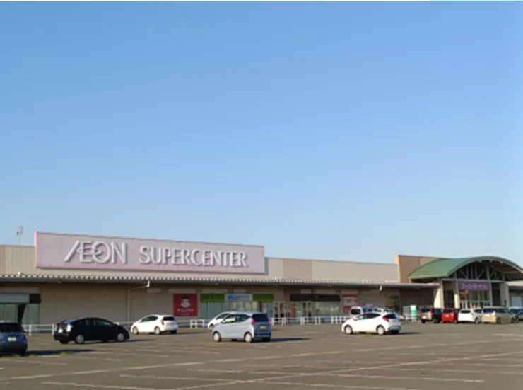 【イオンスーパーセンター石巻東店】駐車場中央外 販促プロモーションや物販に最適なスーパー店外催事イベントスペース