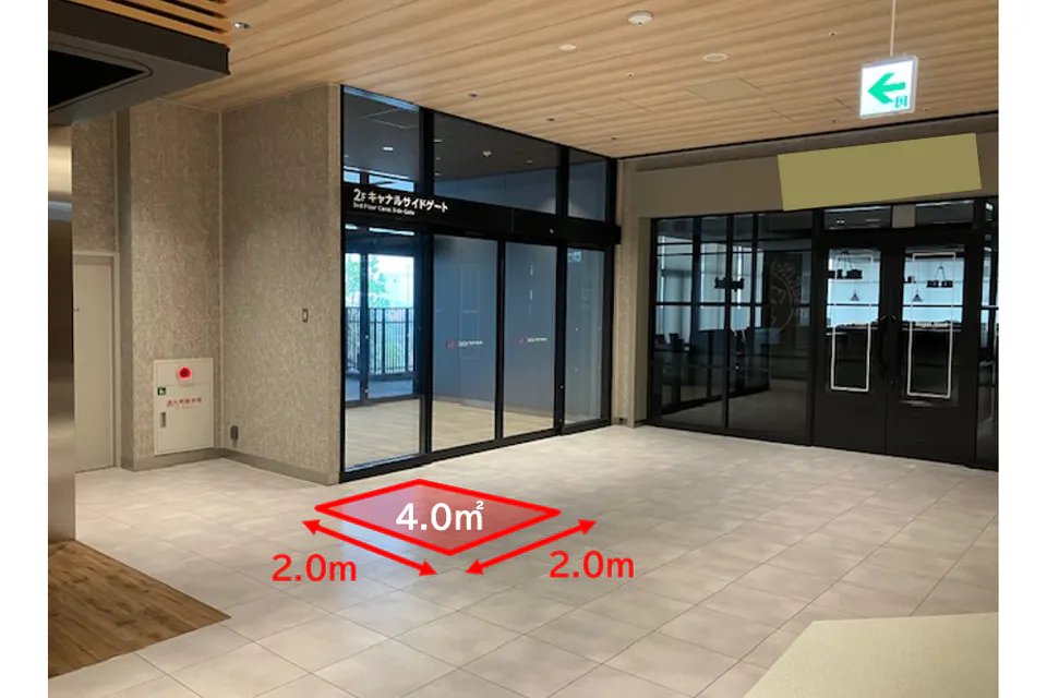 【ららテラス HARUMI FLAG】2F キャナルサイドゲート